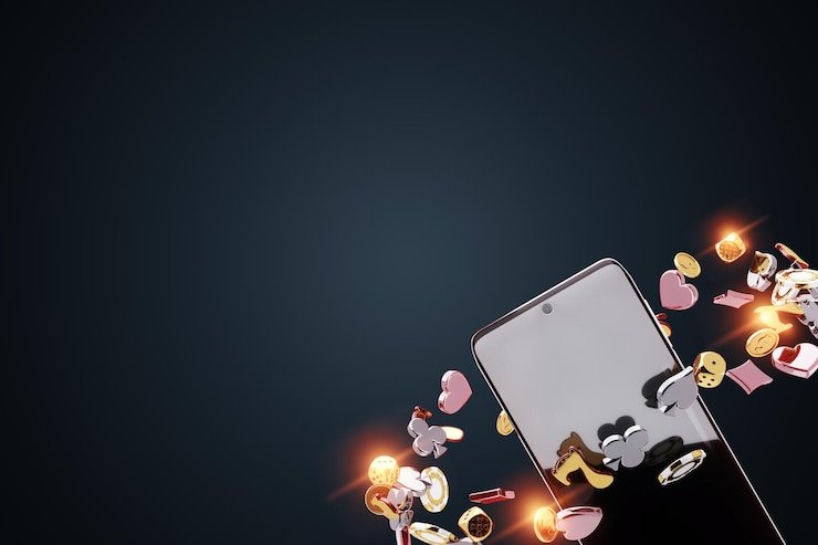 Antarmuka meja poker di aplikasi mobile juragan96